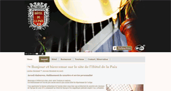 Desktop Screenshot of hoteldelapaix-pamiers.com